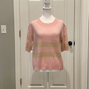 New! Stitch & Needle Cashmere Sweater Pink tan 16500
